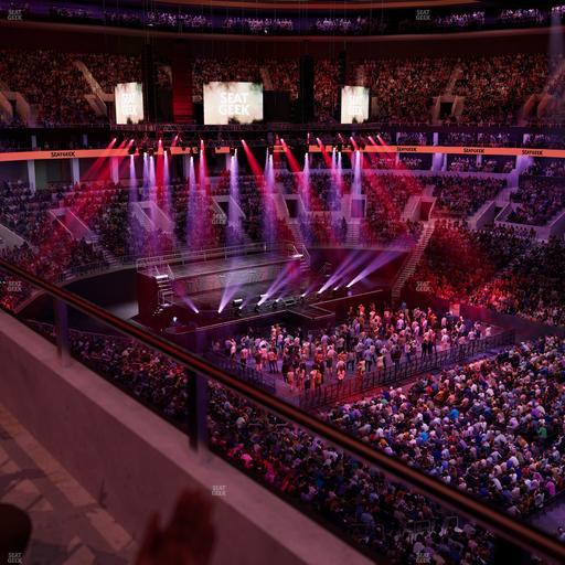 TD Garden - Section Balcony 314 Seat View