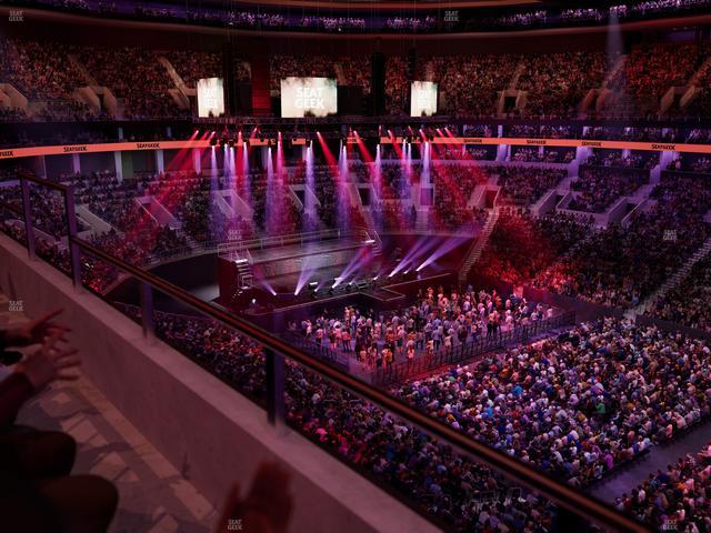 TD Garden - Section Balcony 314 Seat View