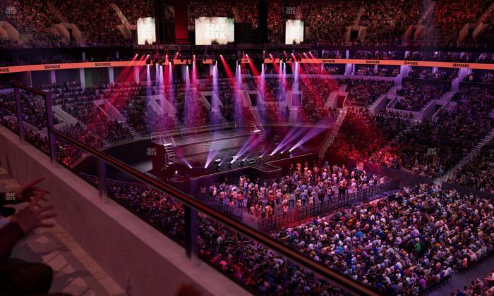 TD Garden - Section Balcony 314 Seat View