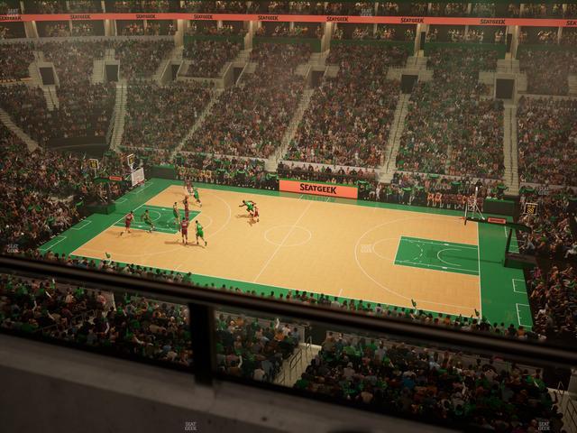 TD Garden - Section Balcony 315 Seat View