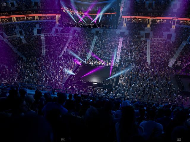 TD Garden - Section Balcony 315 Seat View