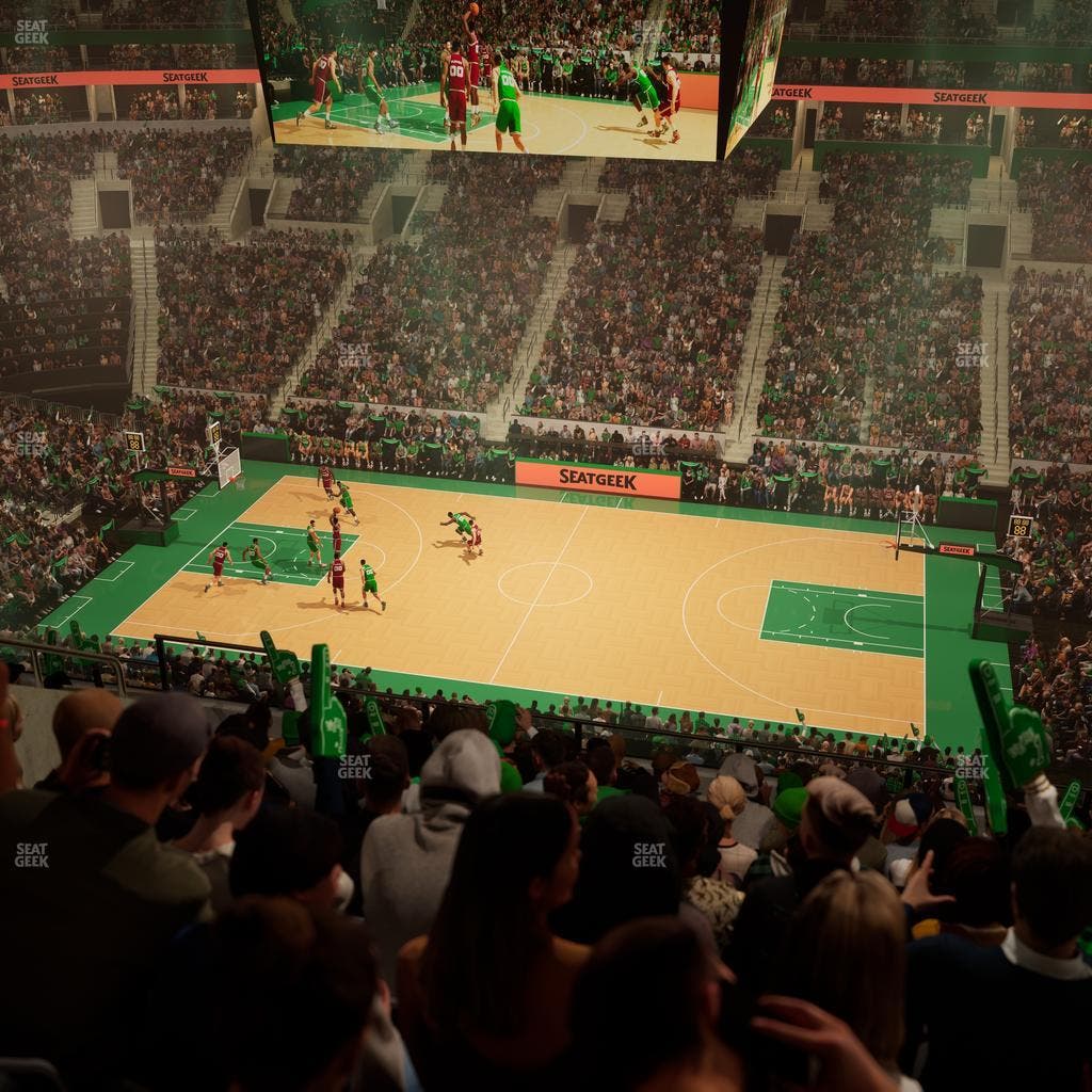TD Garden - Section Balcony 315 Seat View