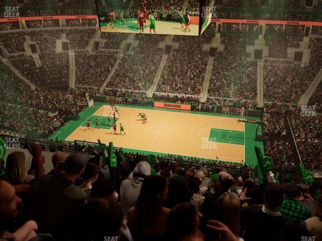 TD Garden - Section Balcony 315 Seat View