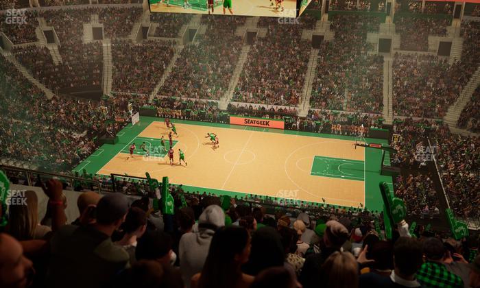 TD Garden - Section Balcony 315 Seat View