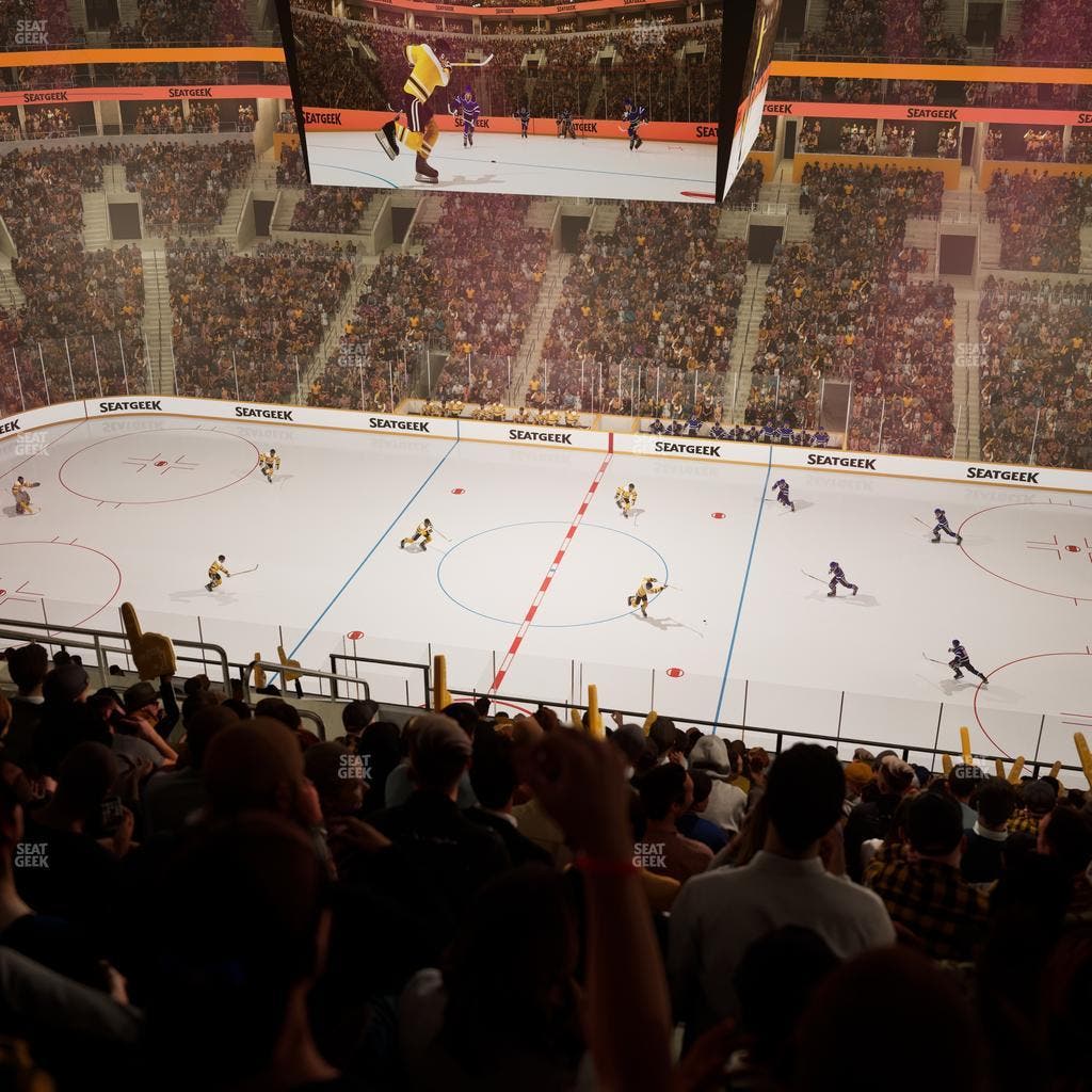 TD Garden - Section Balcony 315 Seat View