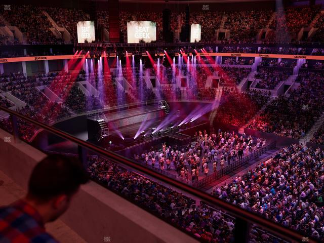 TD Garden - Section Balcony 315 Seat View