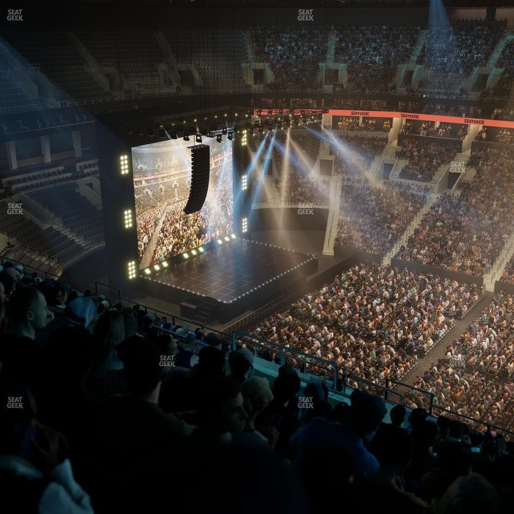 TD Garden - Section Balcony 315 Seat View