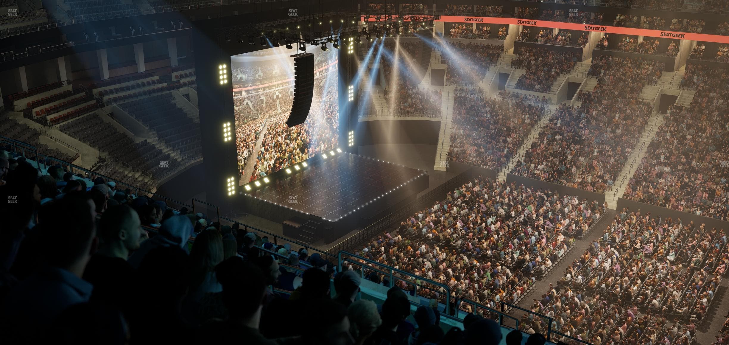 TD Garden - Section Balcony 315 Seat View