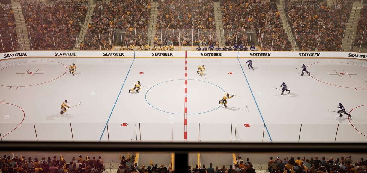 TD Garden - Section Balcony 316 Seat View