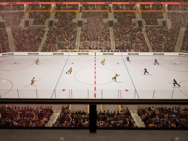 TD Garden - Section Balcony 316 Seat View