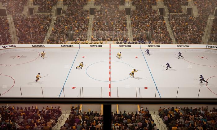 TD Garden - Section Balcony 316 Seat View