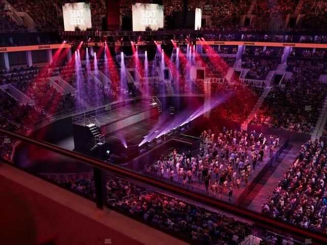 TD Garden - Section Balcony 316 Seat View