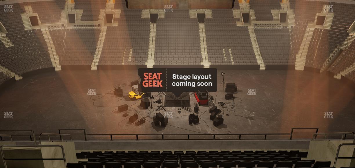 TD Garden - Section Balcony 316 Seat View