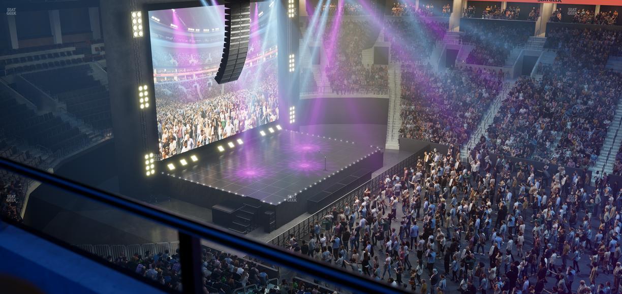 TD Garden - Section Balcony 316 Seat View