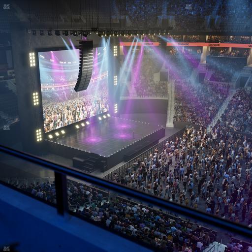 TD Garden - Section Balcony 316 Seat View