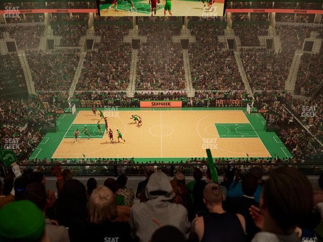 TD Garden - Section Balcony 316 Seat View