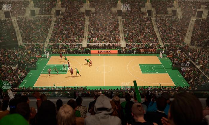 TD Garden - Section Balcony 316 Seat View