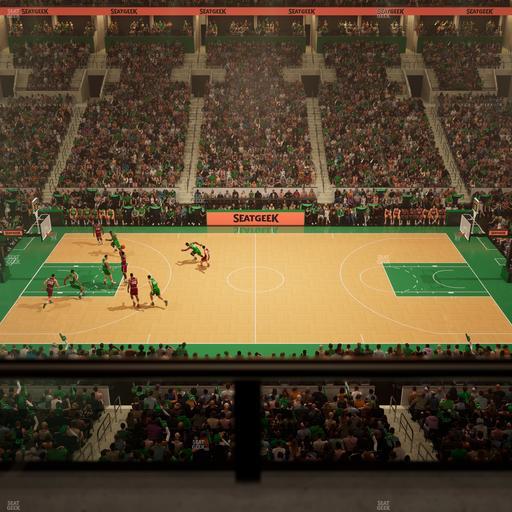 TD Garden - Section Balcony 316 Seat View