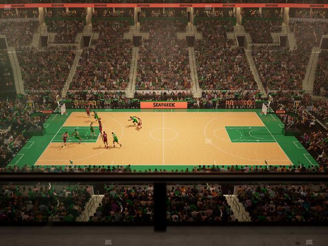 TD Garden - Section Balcony 316 Seat View