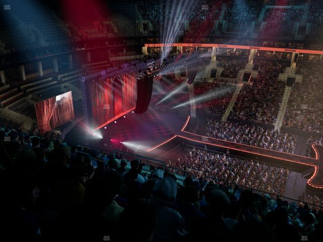 TD Garden - Section Balcony 316 Seat View TD Garden - Section Balcony 316 Seat View