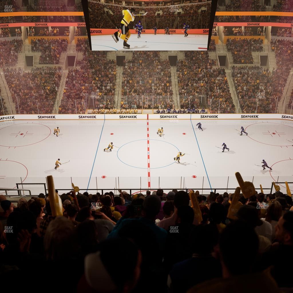 TD Garden - Section Balcony 316 Seat View
