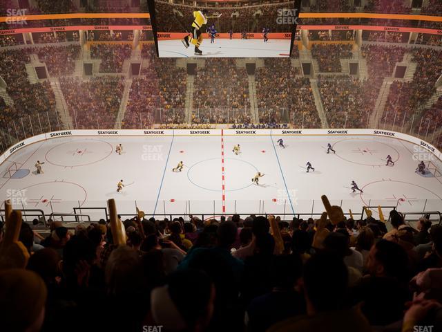 TD Garden - Section Balcony 316 Seat View