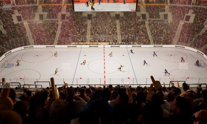 TD Garden - Section Balcony 316 Seat View