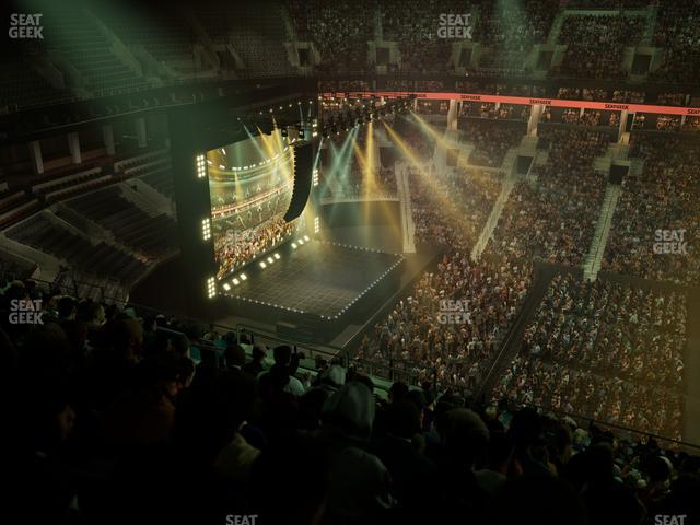 TD Garden - Section Balcony 316 Seat View