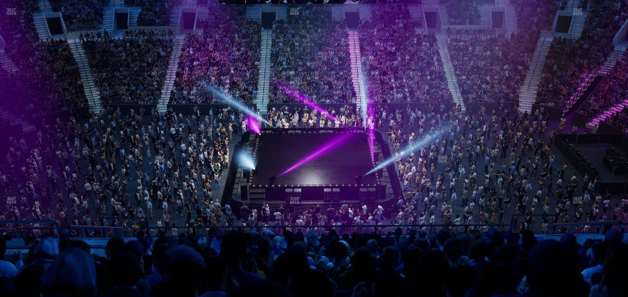 TD Garden - Section Balcony 316 Seat View