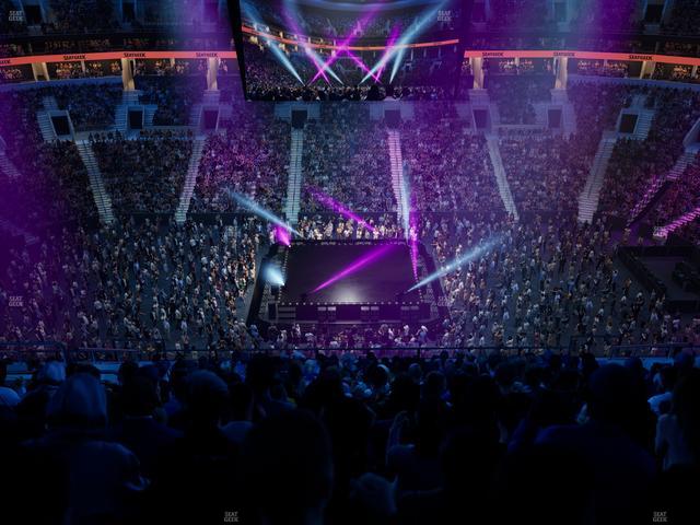 TD Garden - Section Balcony 316 Seat View