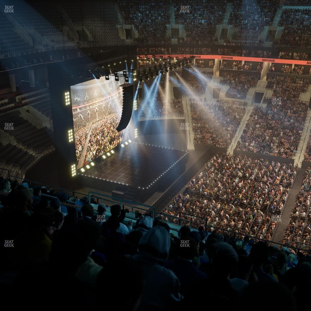 TD Garden - Section Balcony 316 Seat View