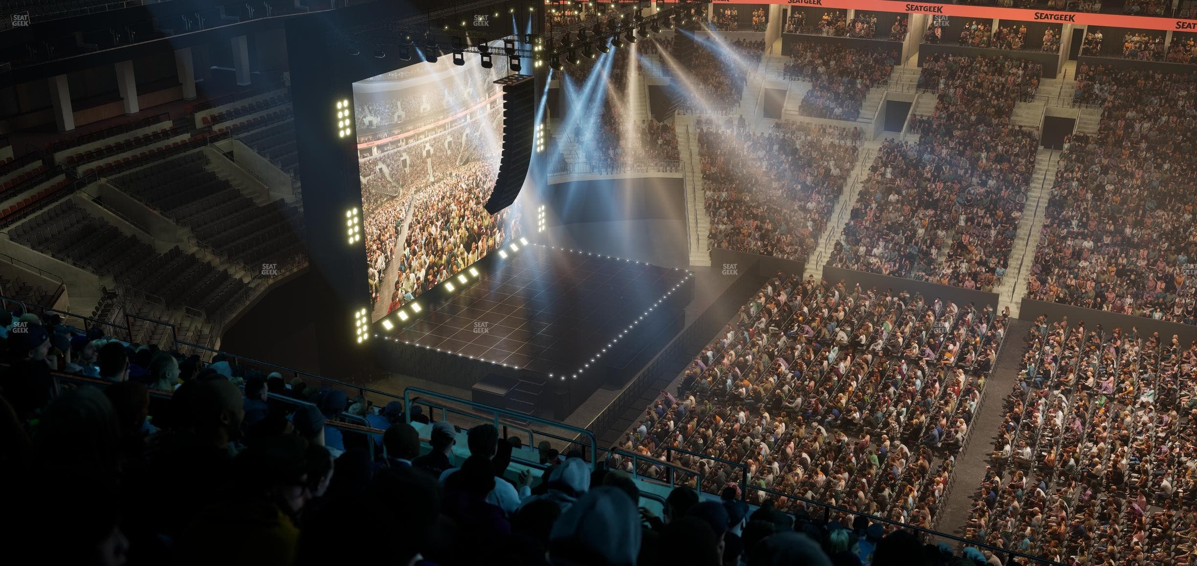 TD Garden - Section Balcony 316 Seat View