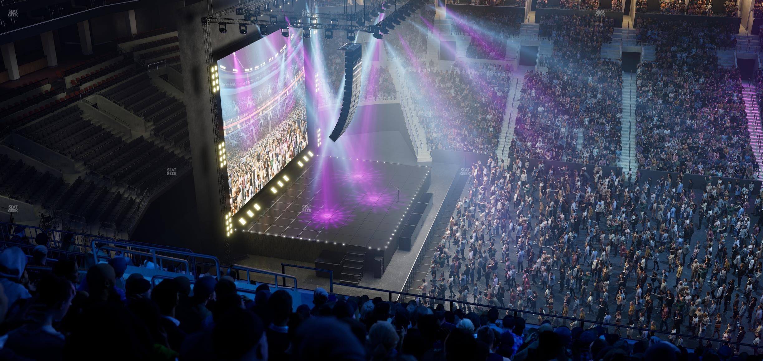 TD Garden - Section Balcony 317 Seat View