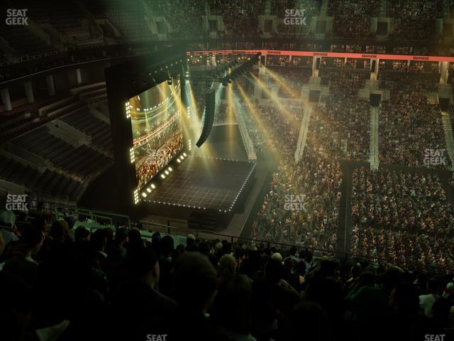 TD Garden - Section Balcony 317 Seat View