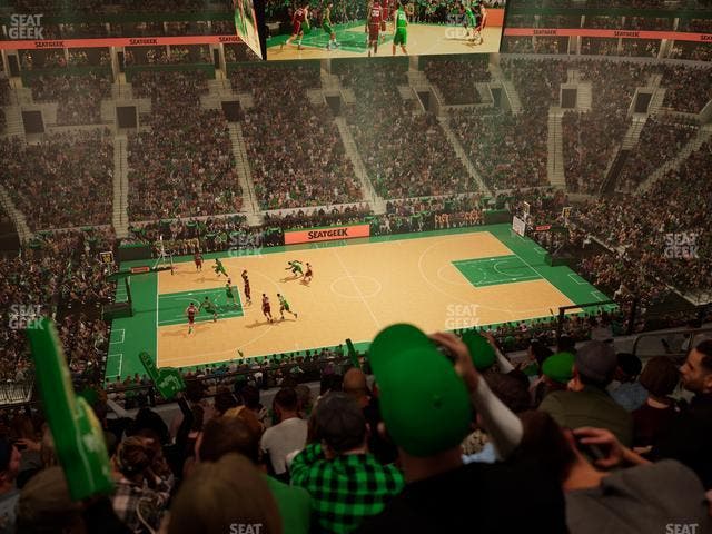 TD Garden - Section Balcony 317 Seat View