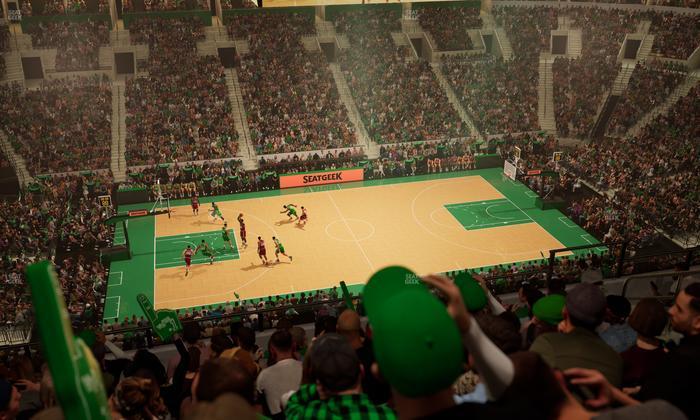 TD Garden - Section Balcony 317 Seat View