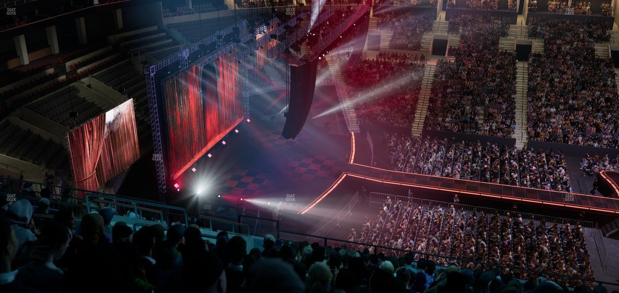 TD Garden - Section Balcony 317 Seat View