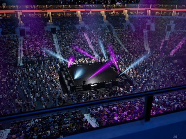 TD Garden - Section Balcony 317 Seat View