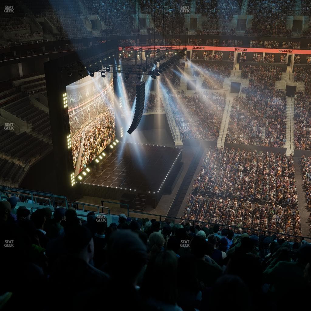 TD Garden - Section Balcony 317 Seat View