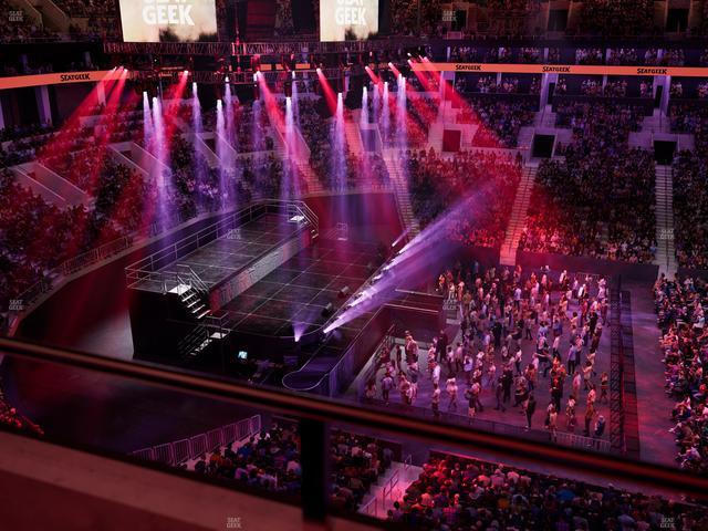 TD Garden - Section Balcony 317 Seat View