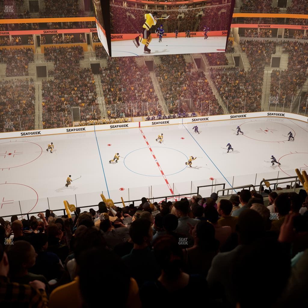 TD Garden - Section Balcony 317 Seat View