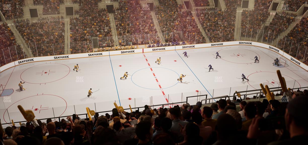 TD Garden - Section Balcony 317 Seat View