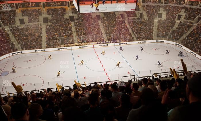 TD Garden - Section Balcony 317 Seat View