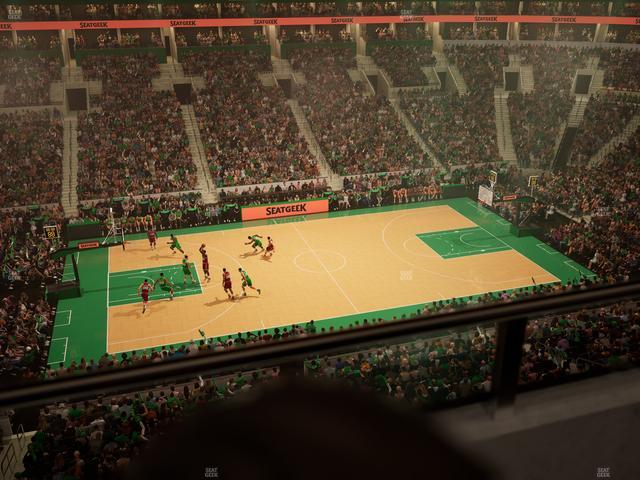 TD Garden - Section Balcony 317 Seat View