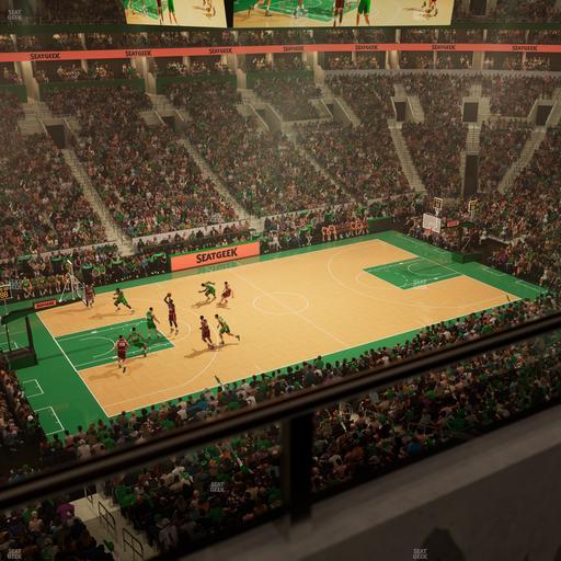 TD Garden - Section Balcony 318 Seat View