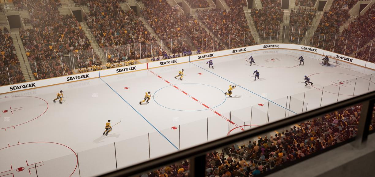 TD Garden - Section Balcony 318 Seat View