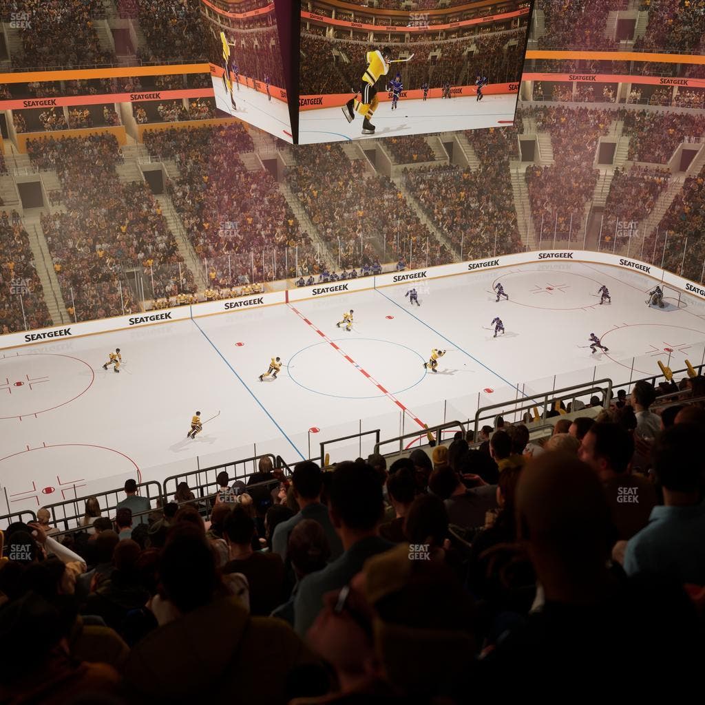 TD Garden - Section Balcony 318 Seat View