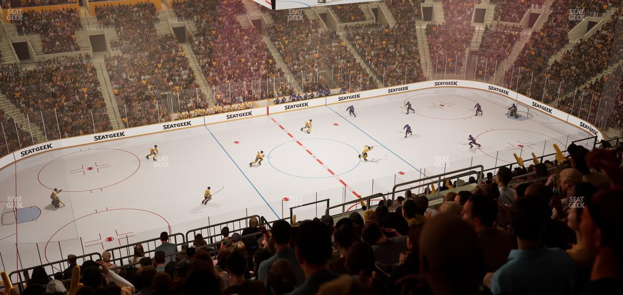 TD Garden - Section Balcony 318 Seat View