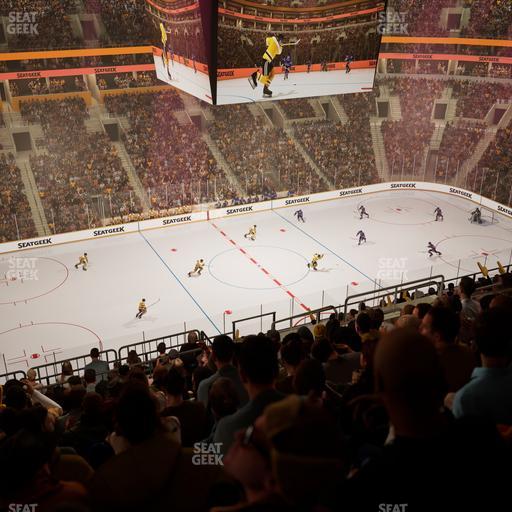 TD Garden - Section Balcony 318 Seat View