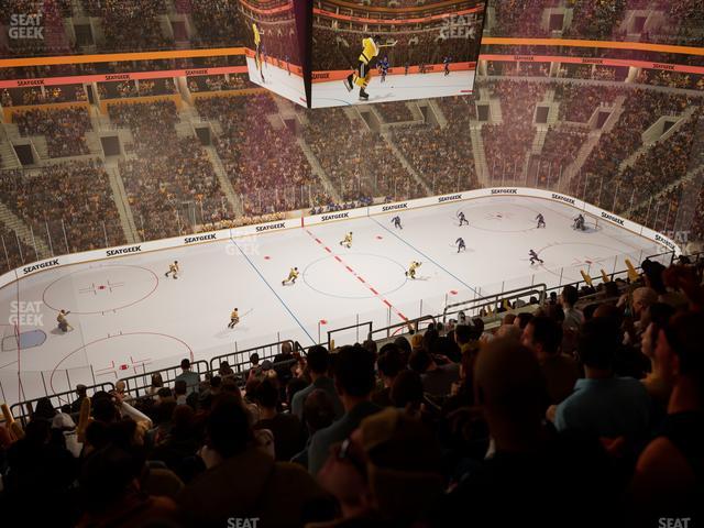 TD Garden - Section Balcony 318 Seat View